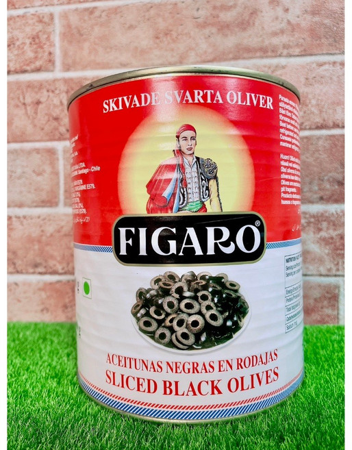 FIGARO 裴加羅 黑橄欖切片, 1個