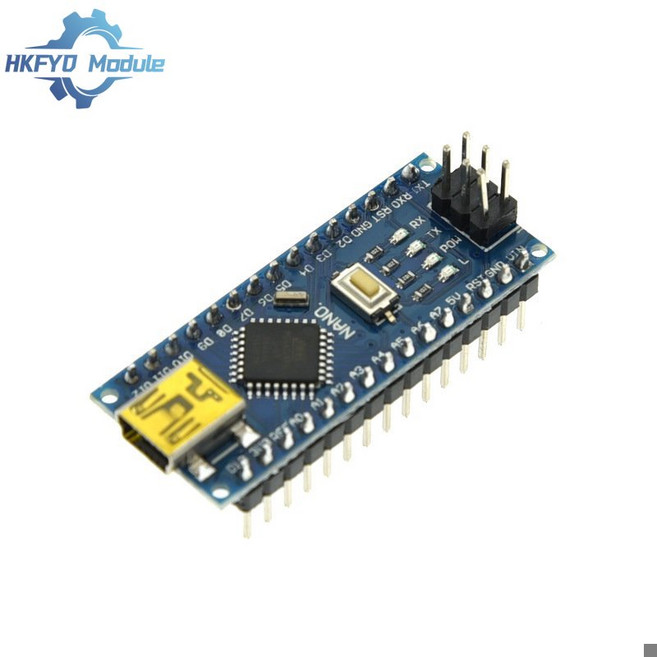 Nano V3 ATMEG328P CH340 Arduino에 대한 향상된 버전과 호환되는 ATmega168P 개발 보드, welding, 1) welding