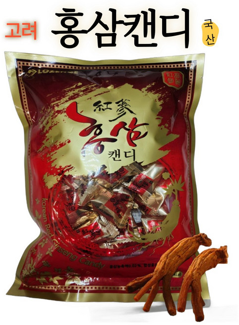 홍삼캔디, 3개, 200g