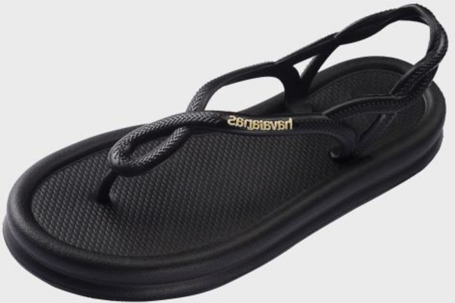 하바이아나스 havaianas 루나 퍼프드업 샌들 Black