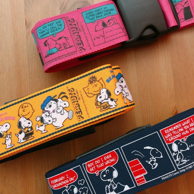 Snoopy 行李束帶 漫畫款