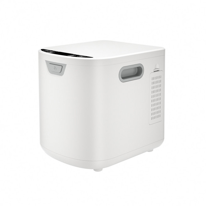 ROUUO 저소음 BLDC 음식물 처리기 가정용 주방 쓰레기 건조 분쇄형, 화이트, CY03