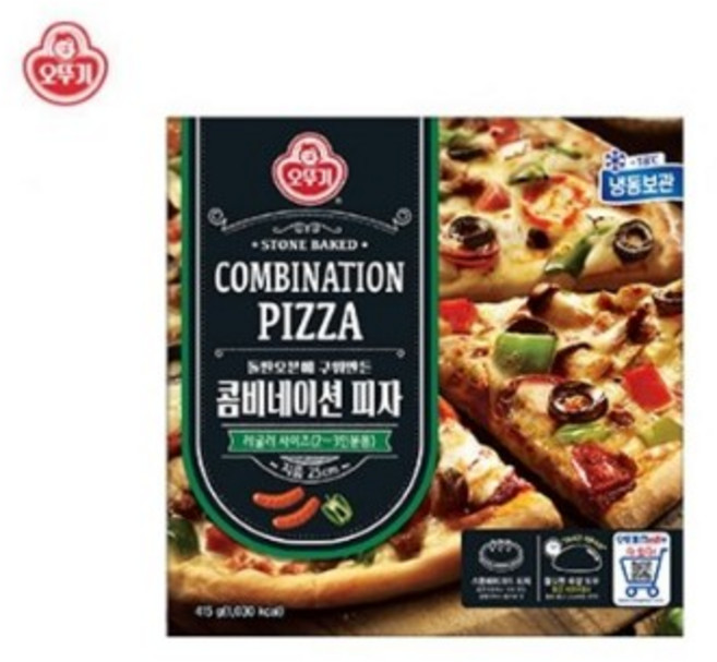 원하프콤비네이션피자415g/오뚜기총알배송, 415g, 1개