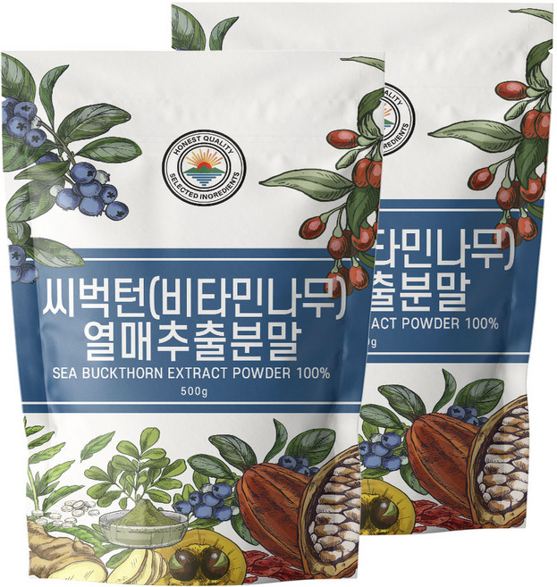 해나식품 비타민나무열매 파우더, 1kg, 1개