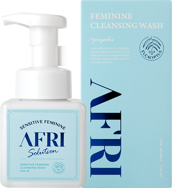애프리 버블여성청결제(프로폴리스 성분) 약산성 천연성분 임산부사용가능, 1개, 220ml