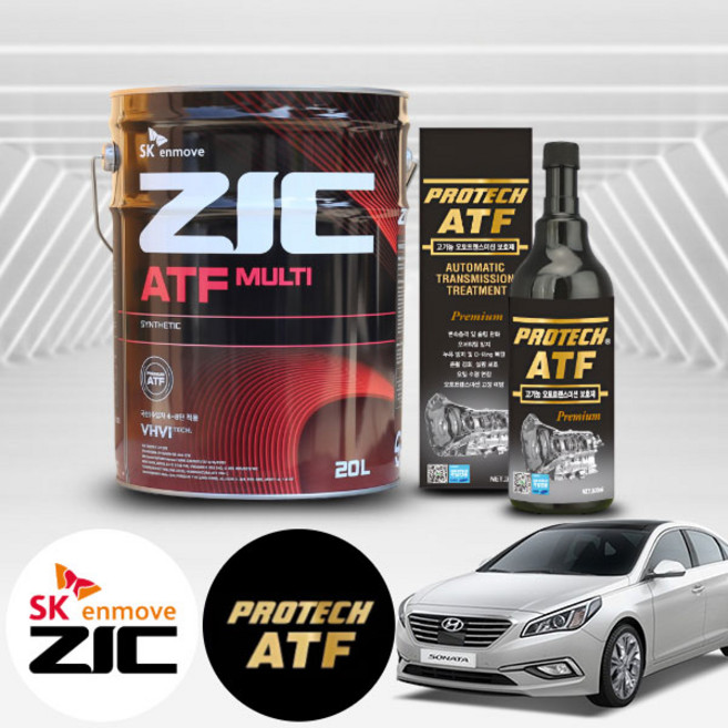 쏘나타(LF)(14~) 1.6/2.0 가솔린 지크 ATF 멀티 미션오일 20L+프로텍 미션보호제