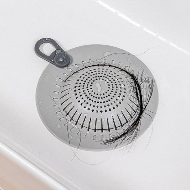 원스바이 실리콘 배수구 거름망, 그레이
