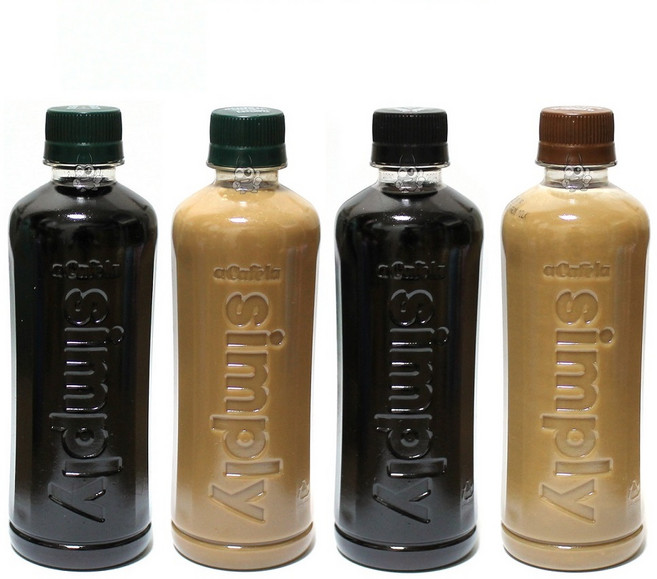 아카페라 심플리 디카페인 아메리카노 400ml 1개 디카페인 로어슈거라떼 400ml 1개 아메리카노 400ml 1개 로어슈거라떼 400ml 1개 1600ml 1세트, 1.6L