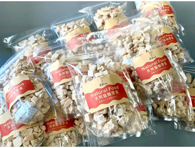 台灣溫體雞肉手工凍乾 零添加 SGS檢驗合格, 1個, 50克