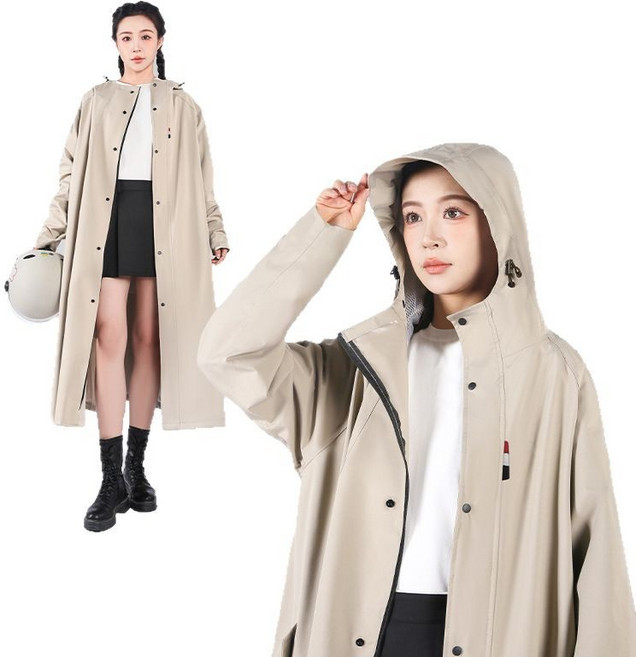가남 데일리 멀티 방수 바람막이 아웃도 어등산용 오토바이 비옷 판초 여성 남자 우비