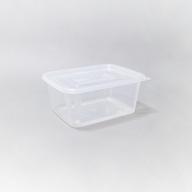 맘앤팩 일회용 사출밀폐용기 포장 배달용기, 1개, 10세트, 1500ml / 투명