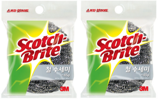 스카치브라이트 철 수세미 35 g, 1개입, 8개
