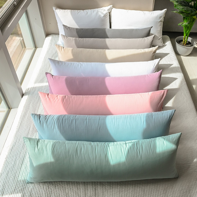 알러지케어 고밀도 바이오워싱 60수 에렌 사각 바디필로우, 그레이