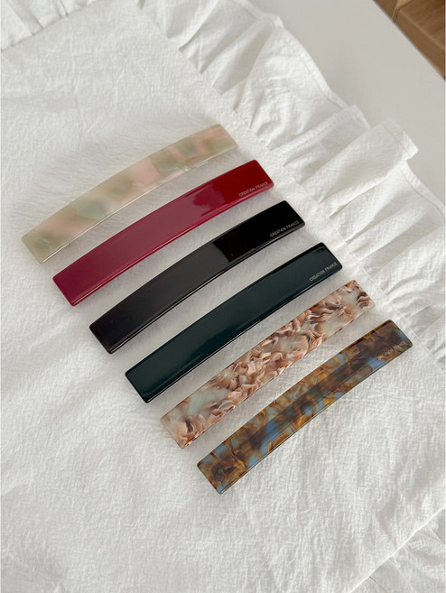 프랑스핀 뉴사각일자헤어핀 명품헤어핀 머리핀 삔 CREATIONFRANCE