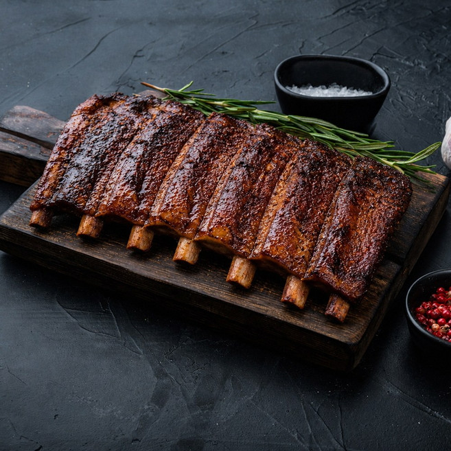 불장125 정통 텍사스 바비큐 폭립, 1개, 330g