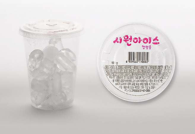설운아이스 컵얼음, 30개, 180g