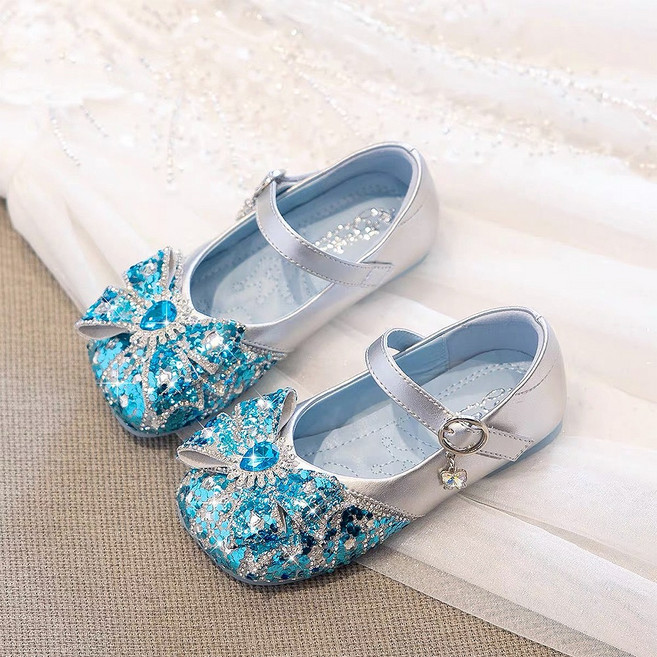 여아용 신데렐라구두 유리구두 플랫 단화