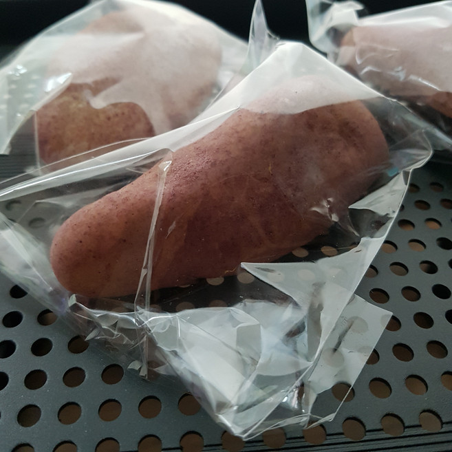 하이패키지 고구마빵 비닐 1000장 - OPP 고구마빵 포장 10cm+15cm, 1개