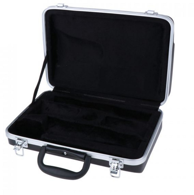 스퀘어 클라리넷 하드 보호 케이스 여행 공연 가방 전문 부품 액세서리, 스퀘어 클라리넷 하드 보호 케이스, 여행 공연 가방,, 1개