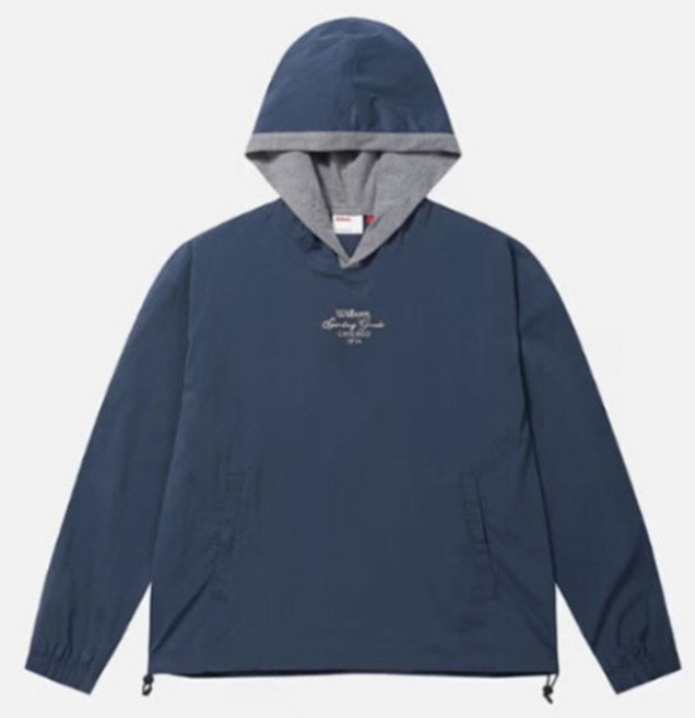 [윌슨] 긴팔티 VQA W243001LHD93-DNY 남성 하이브리드 후드 피스테