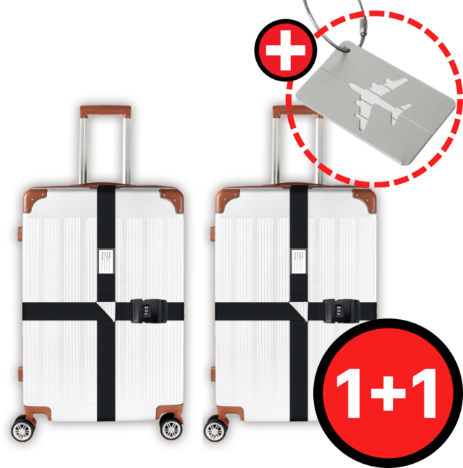 네임택무료증정 윤버블 캐리어 벨트 2개 세트