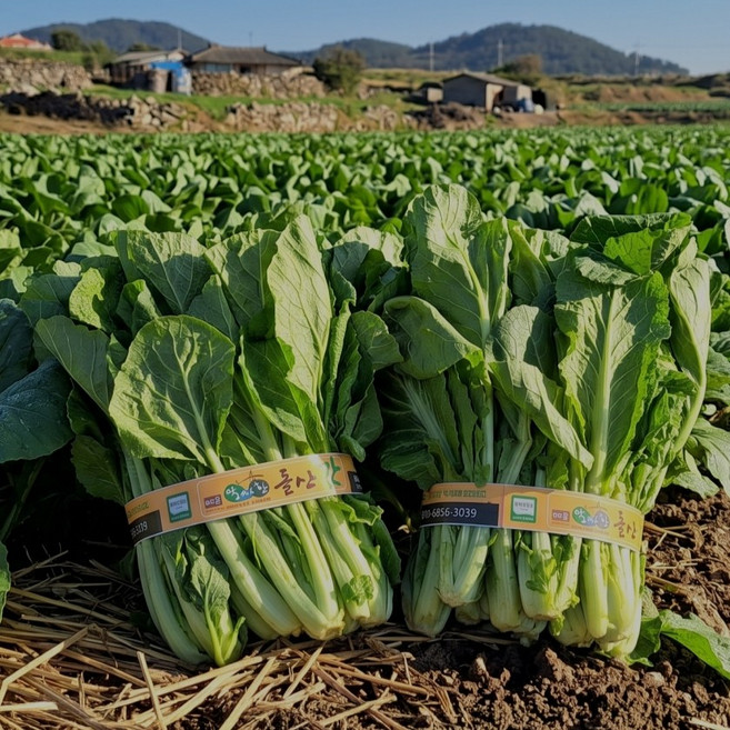 여수돌산 절임 생갓 1박스 여린 노지갓, 여수 돌산갓 절임갓 3kg, 3kg