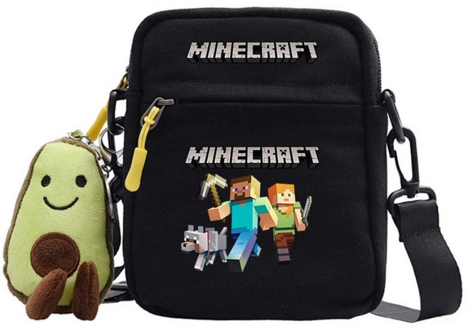 마인크래프트 남아 여아 캐릭터 미니 크로스백 슬링백 휴대폰 가방