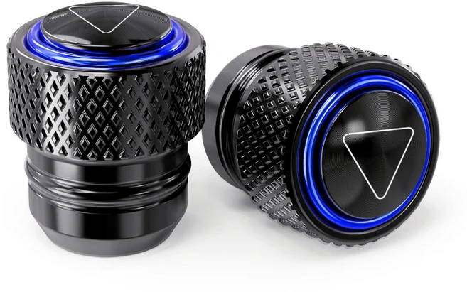 호환 트라이엄프 타이거 660 800 900 GT PRO 랠리 익스플로러 1200 1200 XCA XC 스크램블러 400x CNC 알루, 01 2PCS-Blue