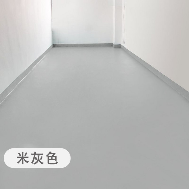 耐磨 環保無毒 快速防塵 施工便捷 即刷即用, 米灰色地坪漆【三合一主漆】1KG=3坪, 1kg, 1個