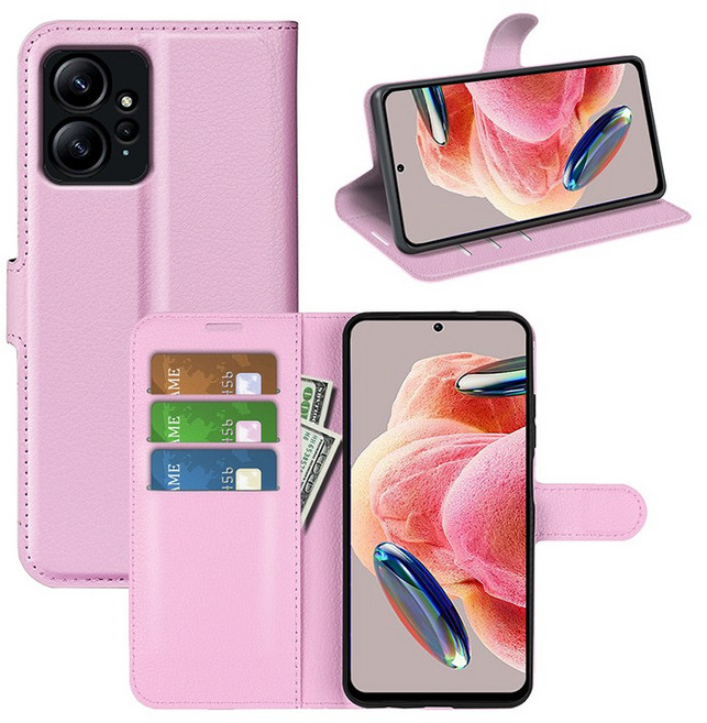 샤오미 레드미 노트12 전용 지갑 카드 지폐 수납 다이어리 케이스