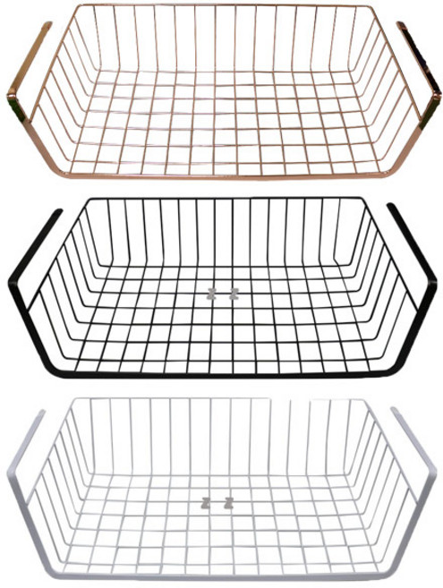 맘스리빙 멀티 언더 선반 대형 -H, 블랙
