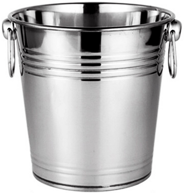 아브오브십 스텐 와인 샴페인 맥주 칠러 아이스바스켓 칠링 바스켓 아이스버킷, 1개, 5L
