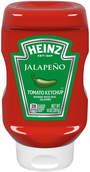 하인즈 할라페뇨 토마토 케첩, 397g, 1개
