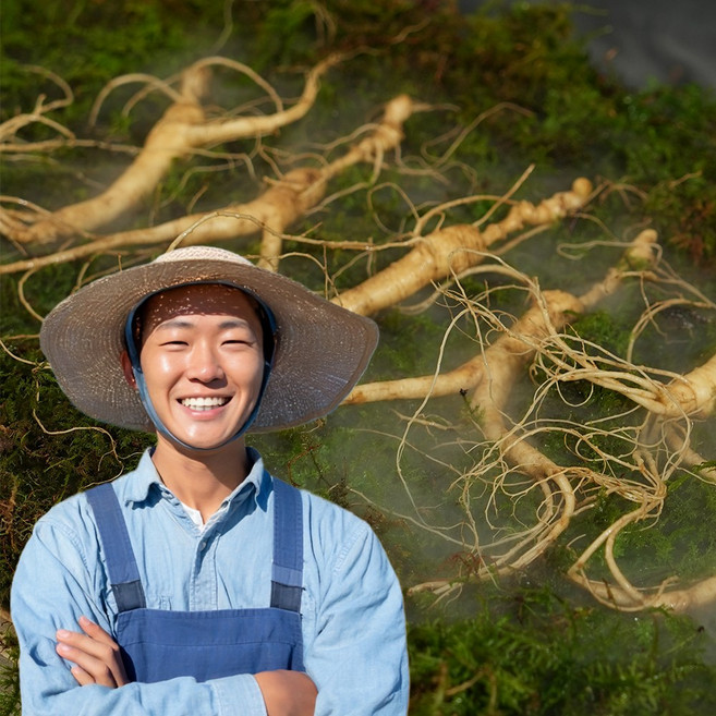 청년산삼 산삼 6년 8년 10년 산양산삼 장뇌삼, 6년 못난이 10뿌리