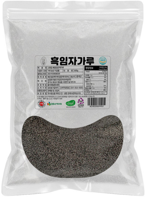 건강하게 볶은 국내가공 흑임자가루, 500g, 1개