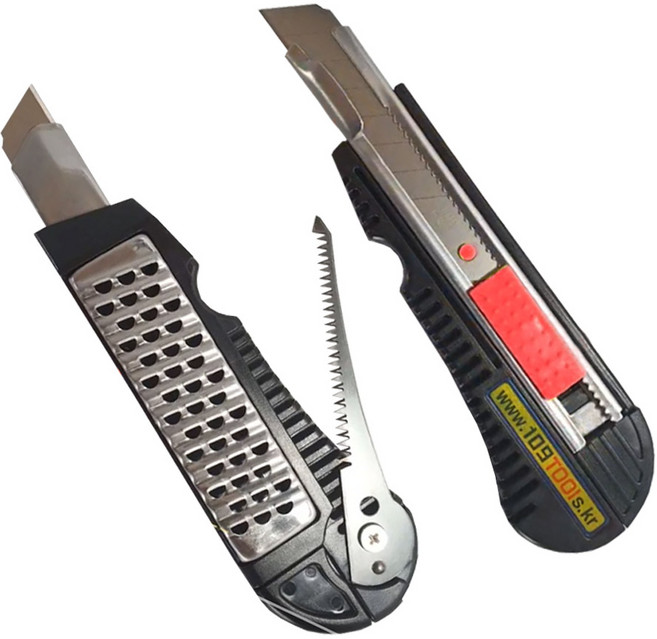 K-100 석고보드 작업 컷터 석고대패 커터칼 쥐꼬리 톱, 1개