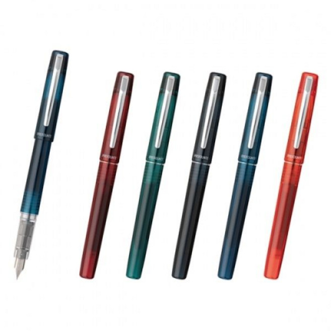 플래티넘 프리폰테 만년필, 프리폰테 만년필 Vermilion Orang F, 색상, 만년필 펜촉굵기