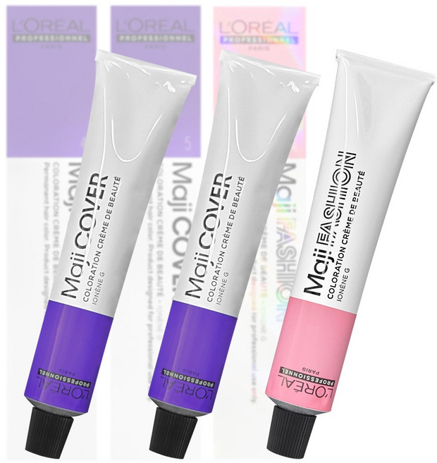 로레알 염색약 50ml / 마지커버 4 / 5 마지패션 6.66 / 한정판매 / 12개당 산화제1개, 4 갈색