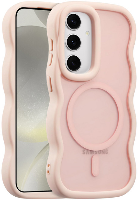 더조은셀러 맥세이프 버블 웨이브 쿠션 범퍼 케이스