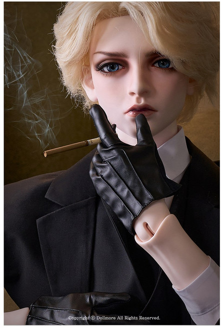 돌모아 구체관절인형 가발 앞머리와 옆머리가 세련된 쇼트커트 가발 (15-16 인치) CMBYG Short Cut Wig (Blond), 1개, Blond