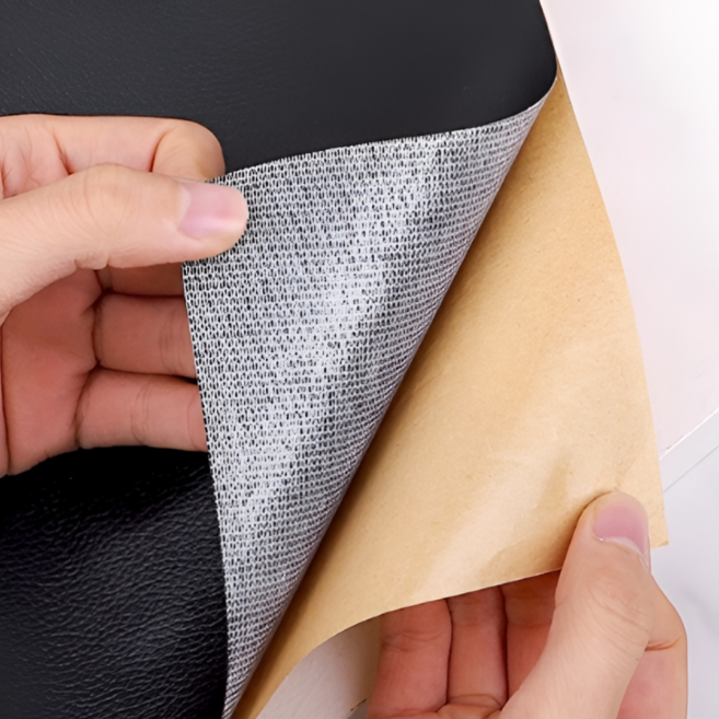 맥시브이 가죽 보수 시트지 스티커 테이프 패치, 3개, 그레이