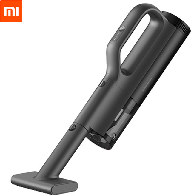 샤오미 미지아 차량용 가정용 이중용도 핸디형 소형 진공 청소기 MJXCQ01QW, 블랙