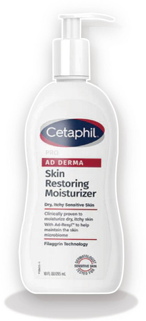 Cetaphil舒特膚 AD益膚康修護滋養乳液, 1個, 295ml