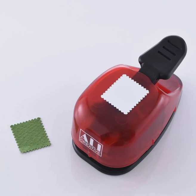 우표펀치 모양 펀칭기 원형 핸드메이드 우표수장 소형직경 6mm 원형, 중형20x22mm 우표 프레임