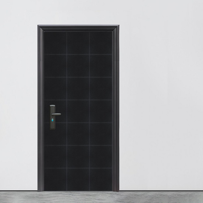 베라스코 자석형 현관문 방음재 방음판 2in1 접착식 30 x 30cm, 블랙, 24개