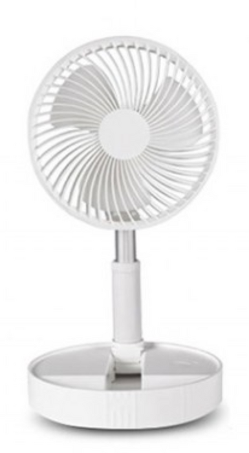 [루자켄] 최신형 키높이 스탠드형 저소음 서큘레이터 선풍기 리모컨 절전형, 프로스트 화이트