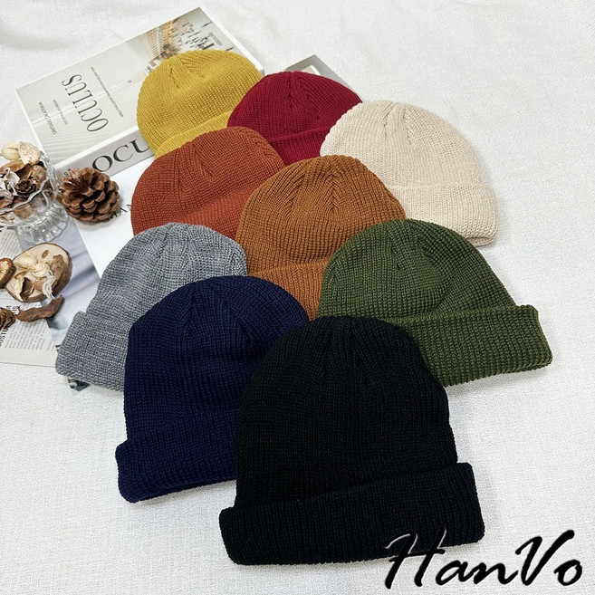 HanVo 貓耳毛帽 遮耳保暖帽