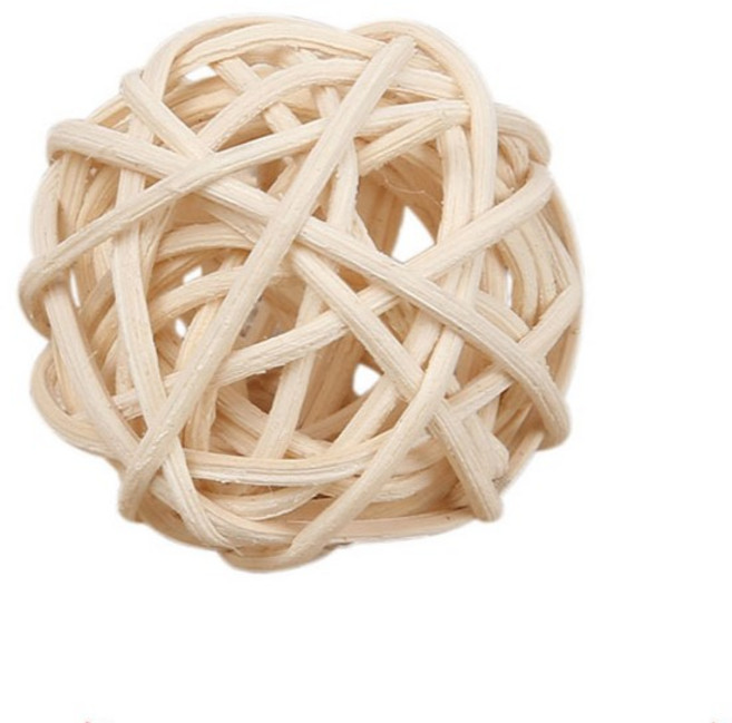 까마느 앵무새 등나무 장난감 용품 공, 10개, 오리지널