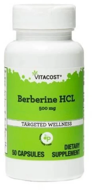 비타코스트 베르베린 HCl 500mg 캡슐 50정, 1개 - 쿠팡
