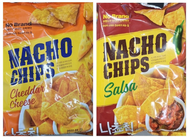 노브랜드 나쵸칩 체다치즈맛 155g+살사맛 155g 각1개씩 총2개, 1개